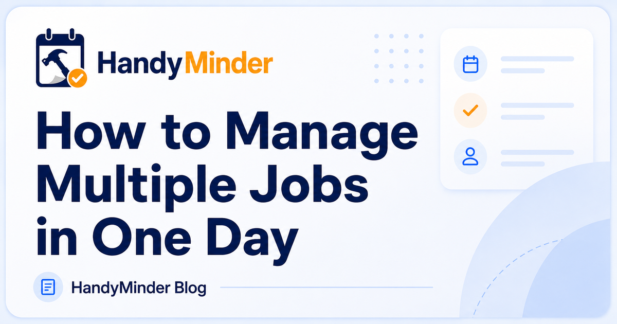 How to Manage Multiple Jobs in One Day